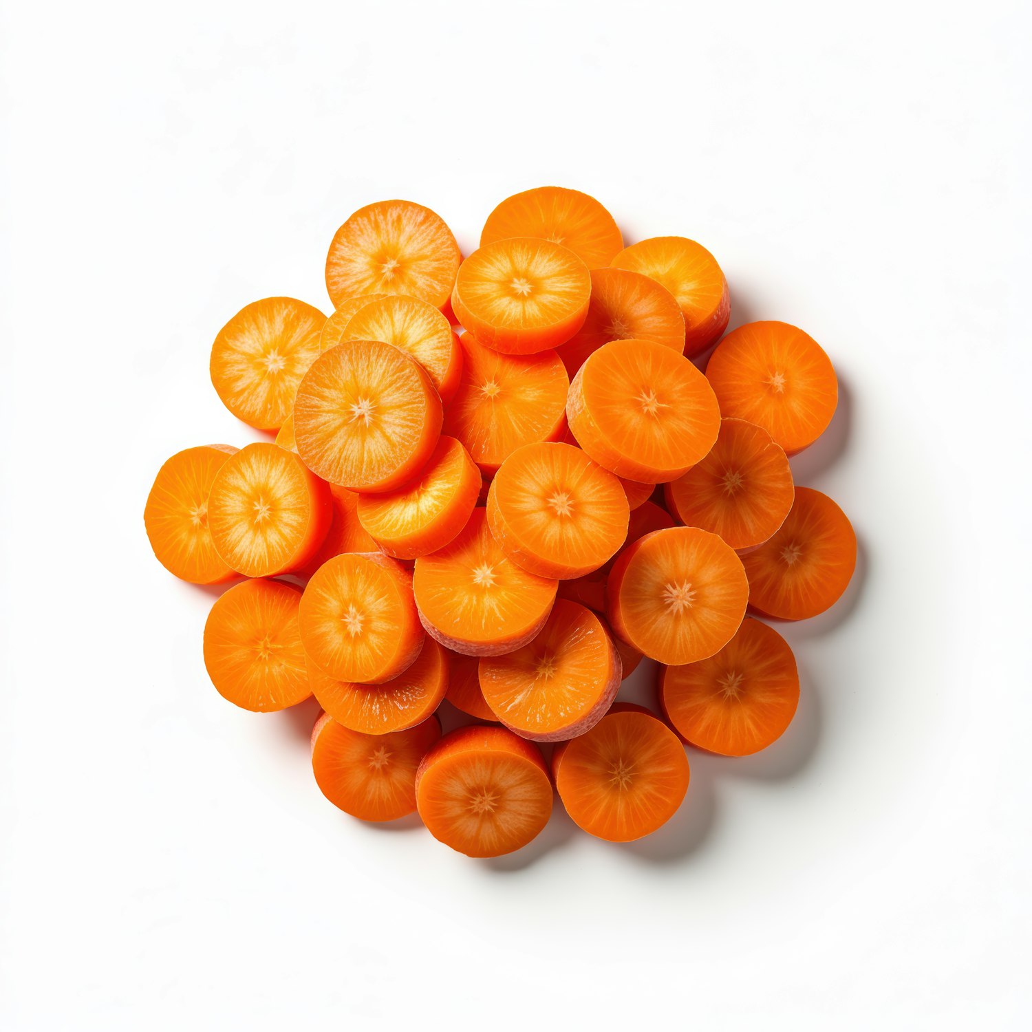 Vibrant Carrot Slices