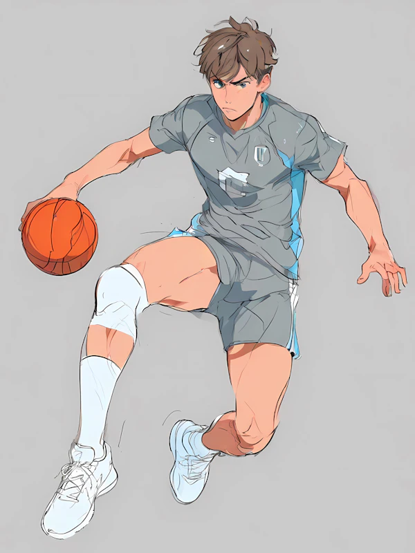 Basketball Player Action