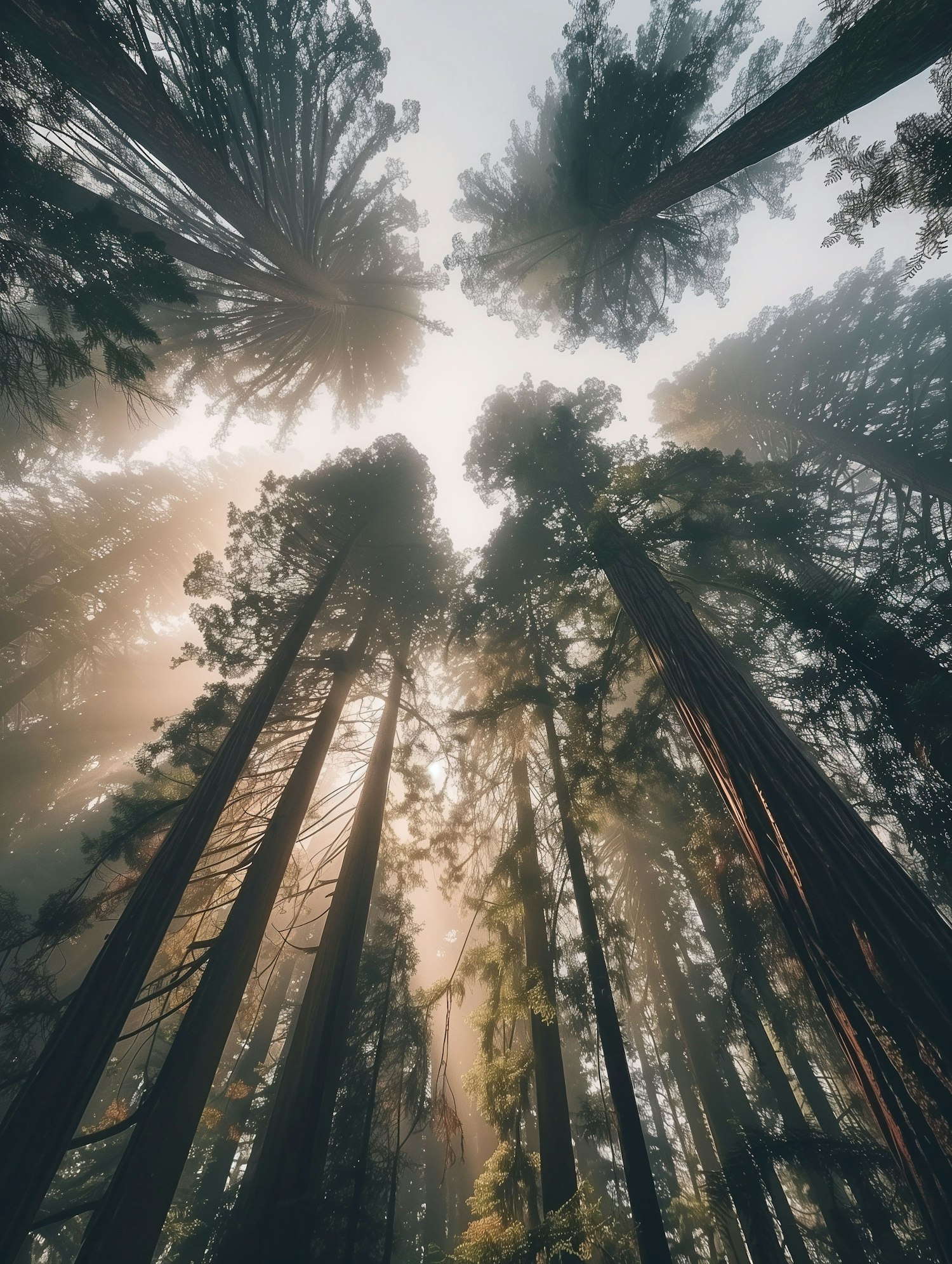 Ethereal Redwood Canopy