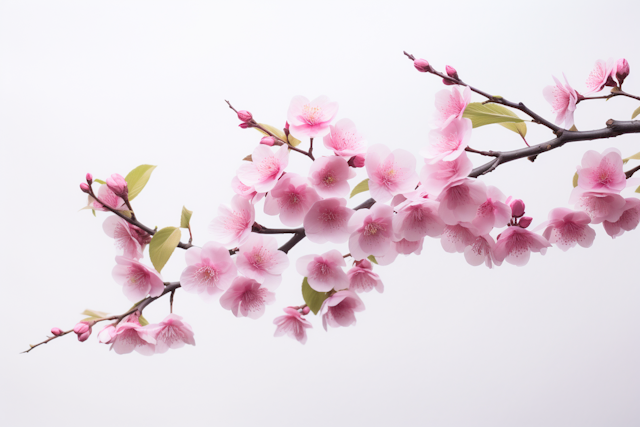 Elegant Springtime Cherry Blossoms