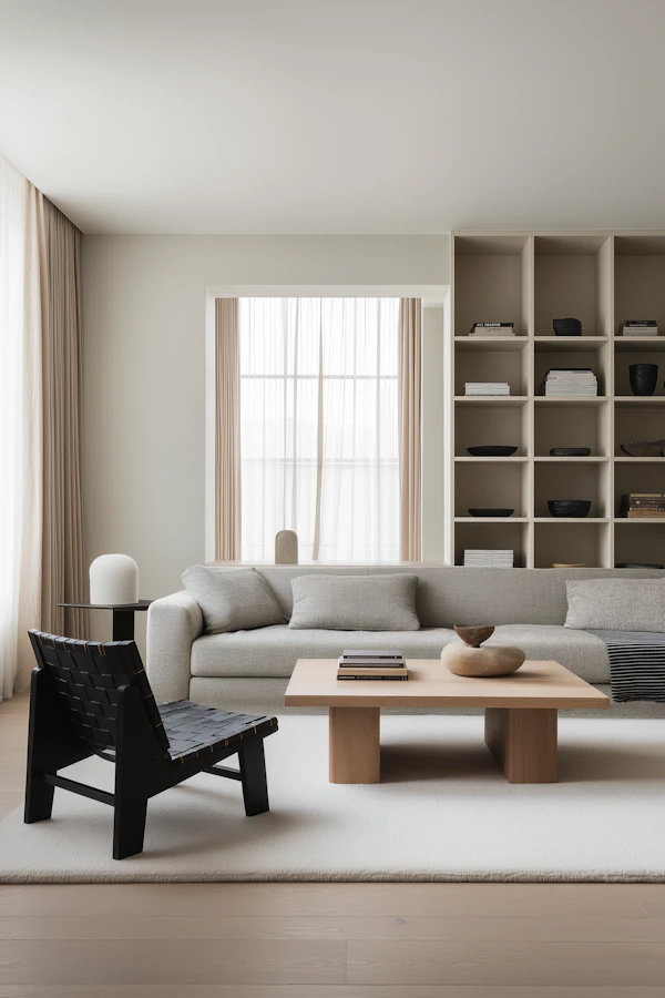 Modern Minimalist Living Room