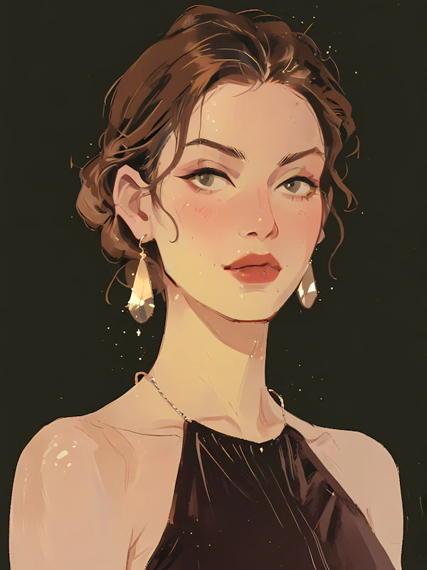 Elegant Woman Portrait