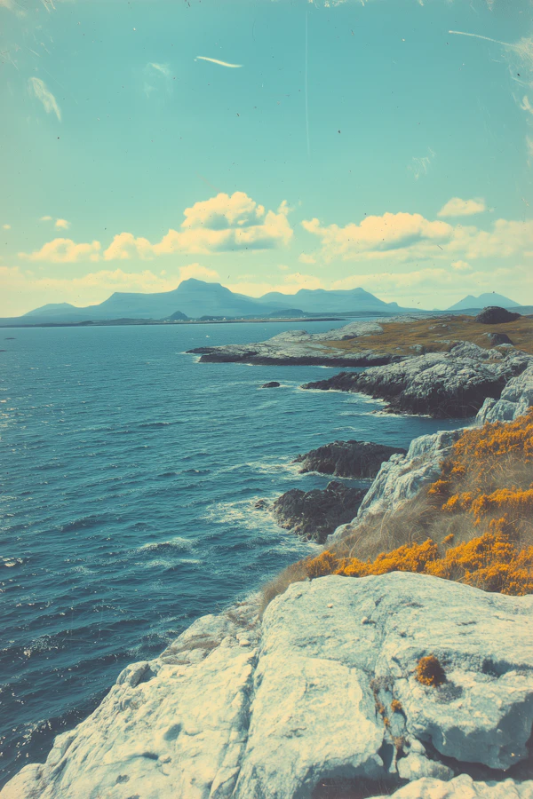 Serene Coastal Cliffs
