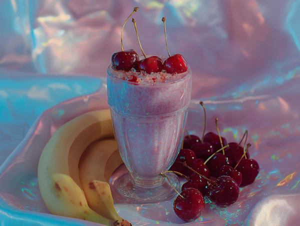 Cherry Smoothie Display