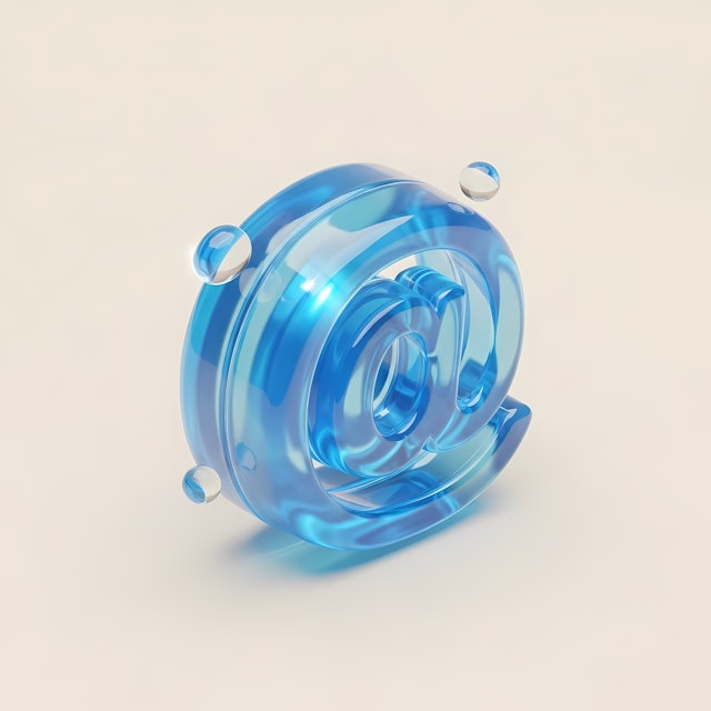 Translucent @ Symbol