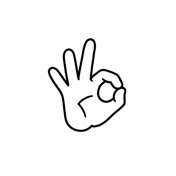 OK Gesture Drawing