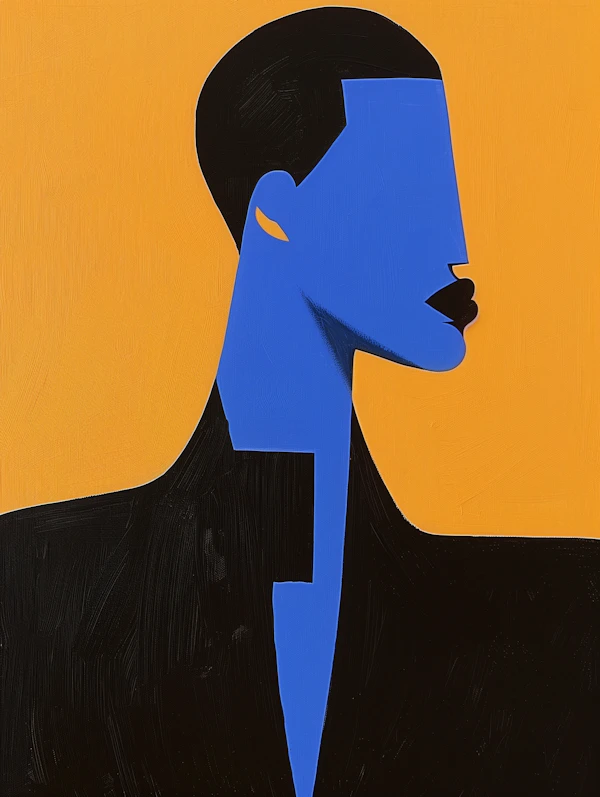 Abstract Human Profile
