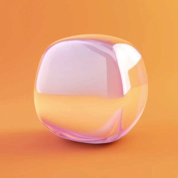 Glossy Gradient Object