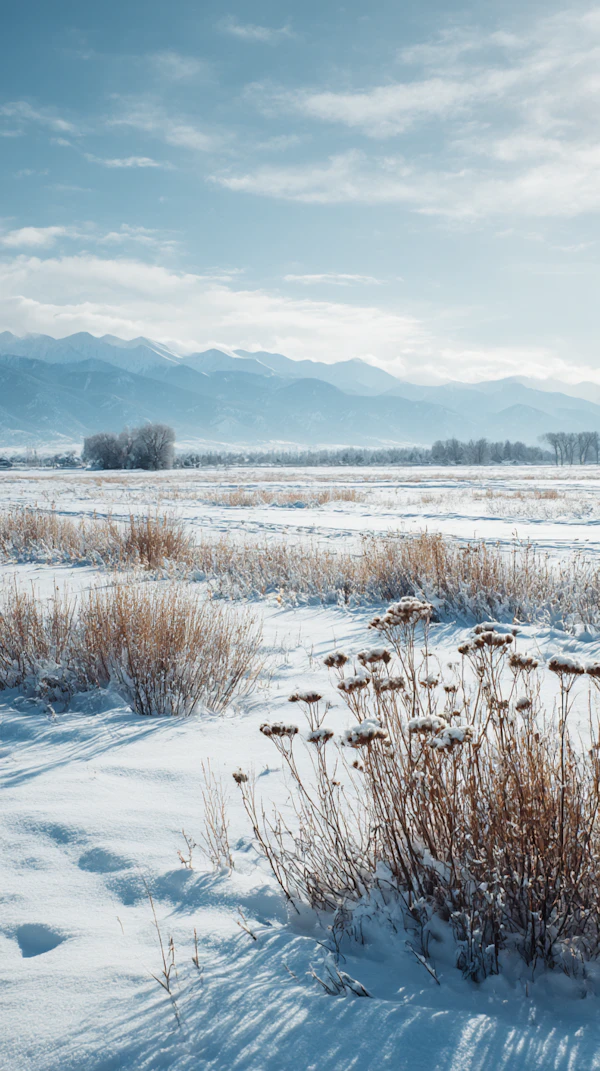 Serene Winter Landscape