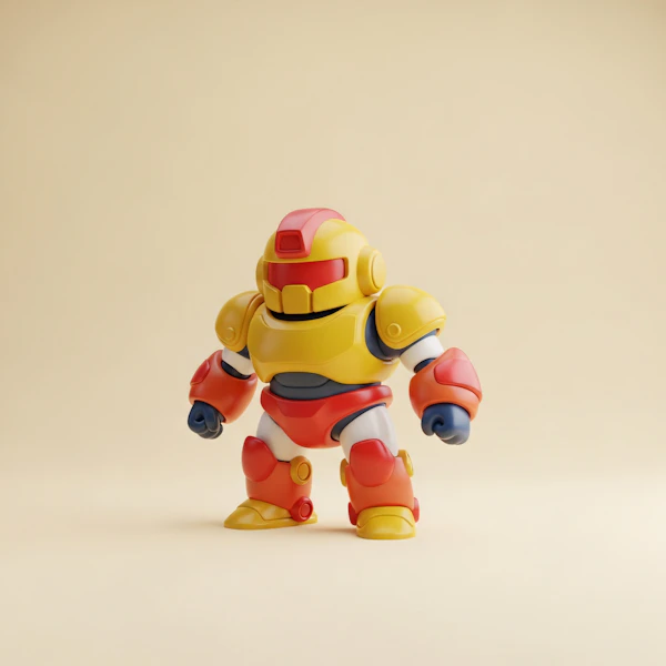 Colorful Toy Robot