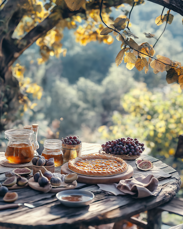 Rustic Outdoor Picnic