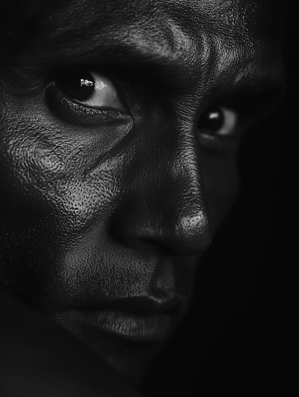 Close-up of a Human Face