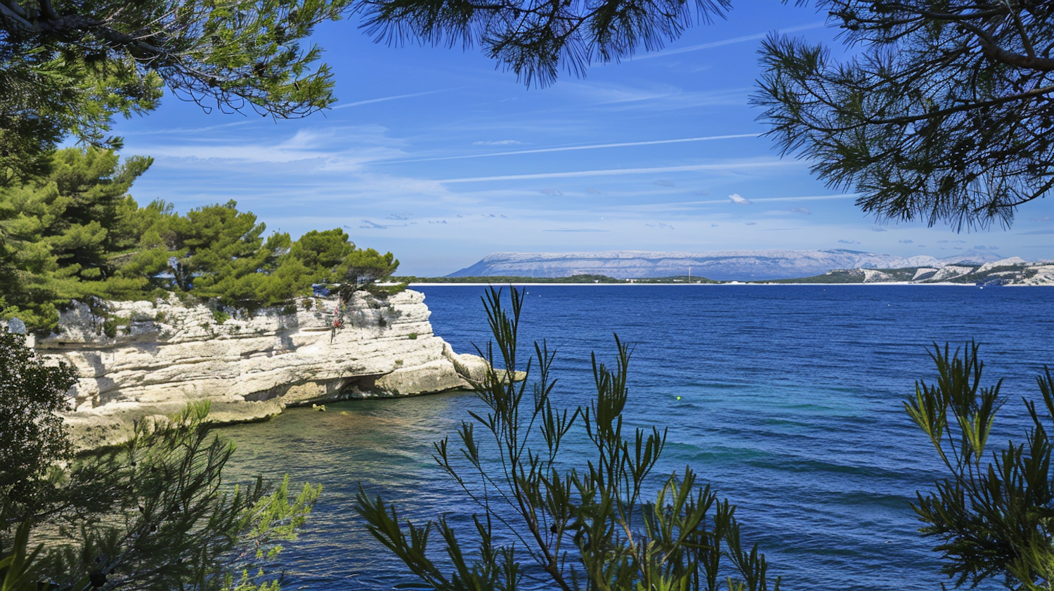 Serene Coastal Scene