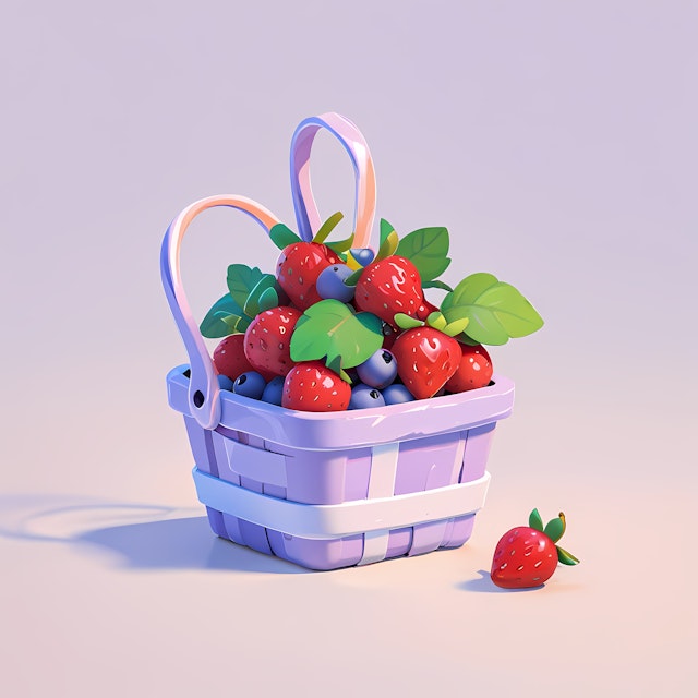 Charming Fruit Basket