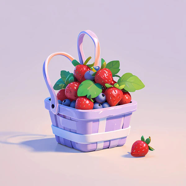 Charming Fruit Basket