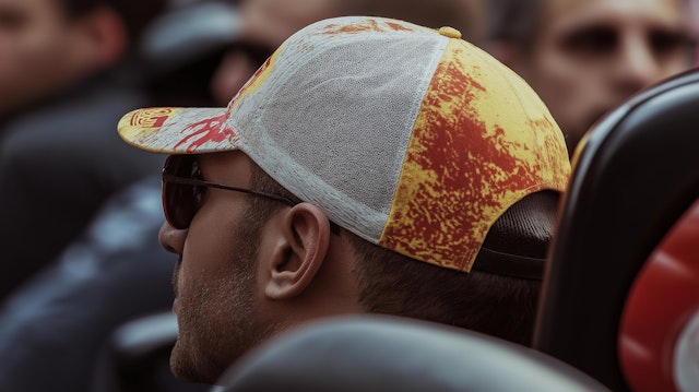 Colorful Cap Close-Up