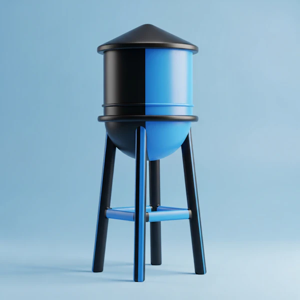 Minimalist Water Tower