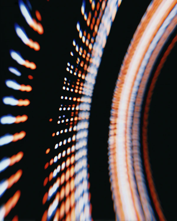 Abstract Light Trails