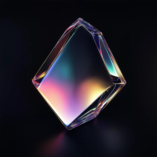 Futuristic Diamond Object
