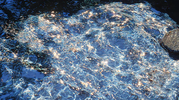 Shimmering Water Surface