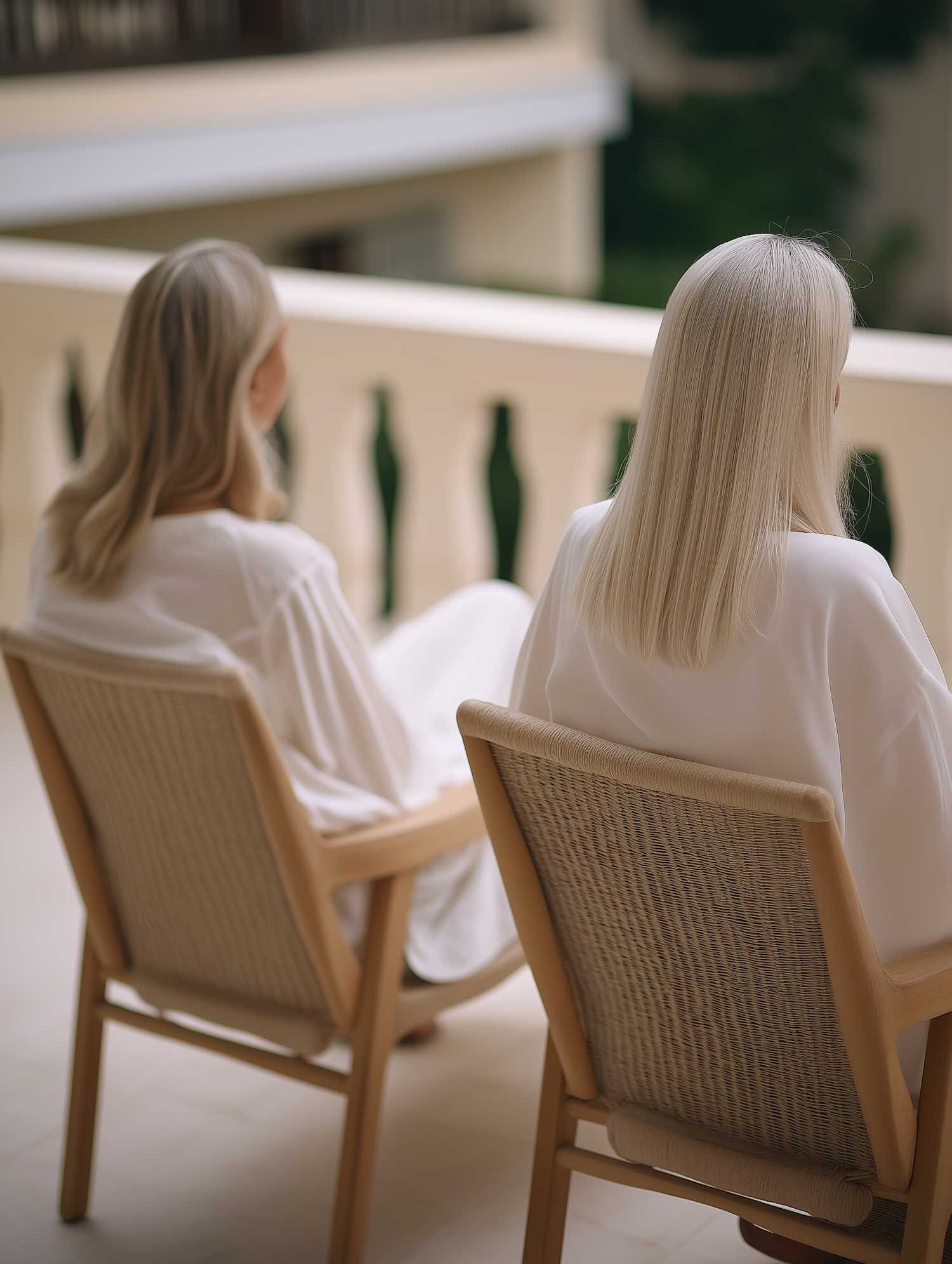 Serene Balcony Scene