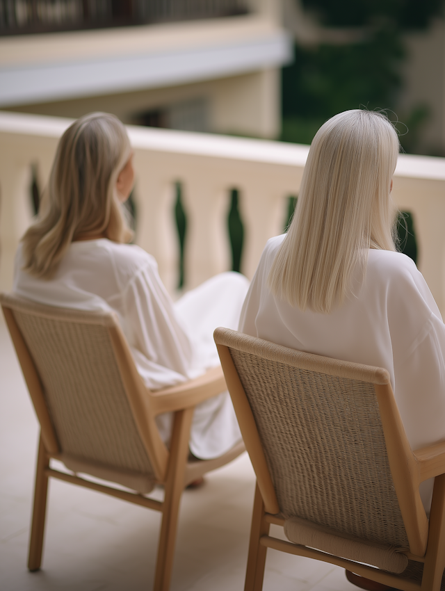 Serene Balcony Scene