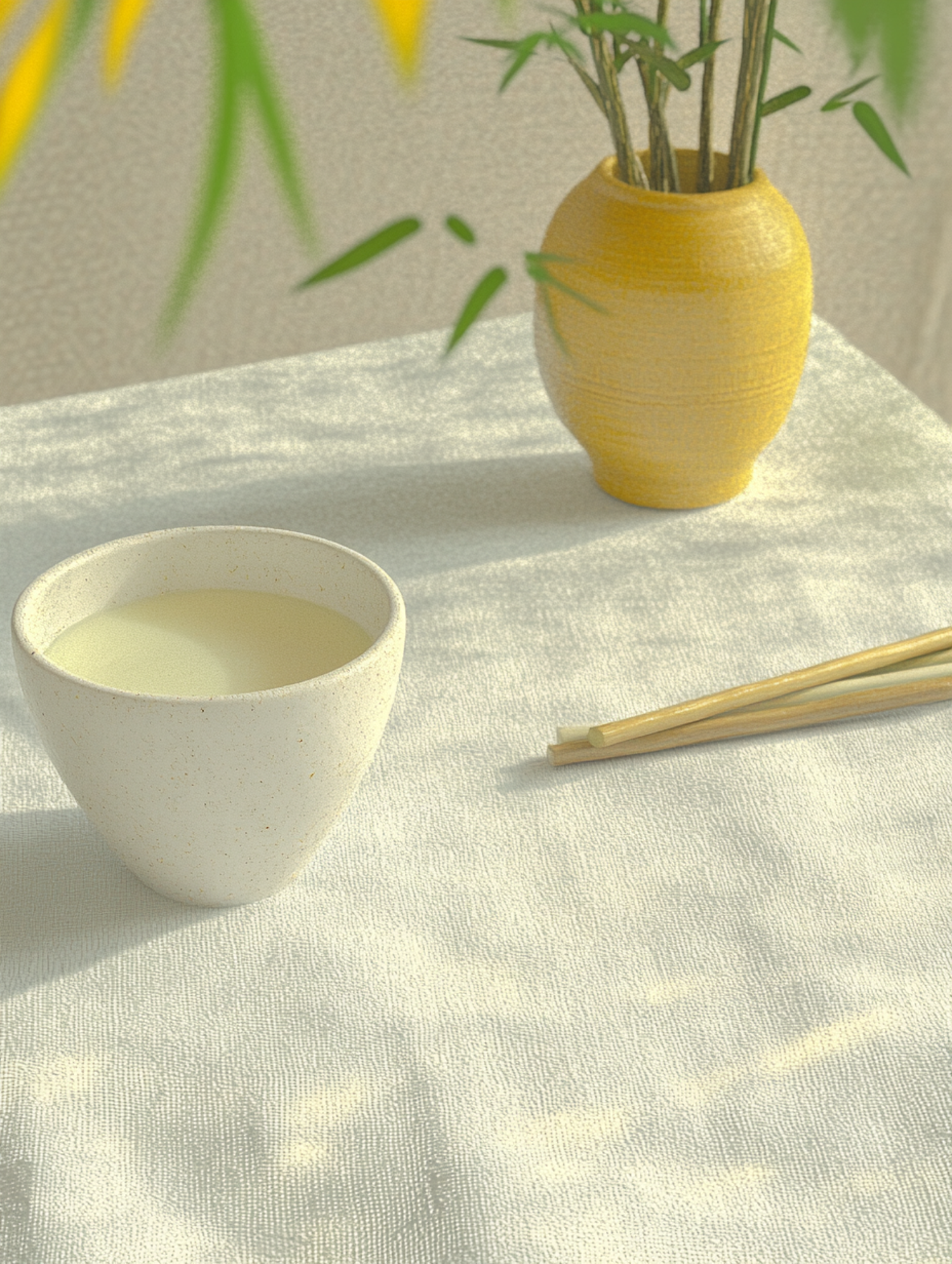 Serene Tabletop Scene