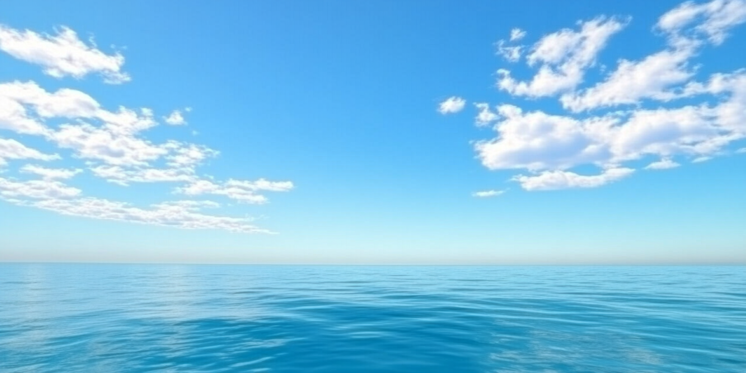 Serene Ocean Scene