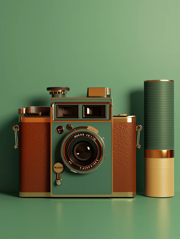 Retro Camera Display