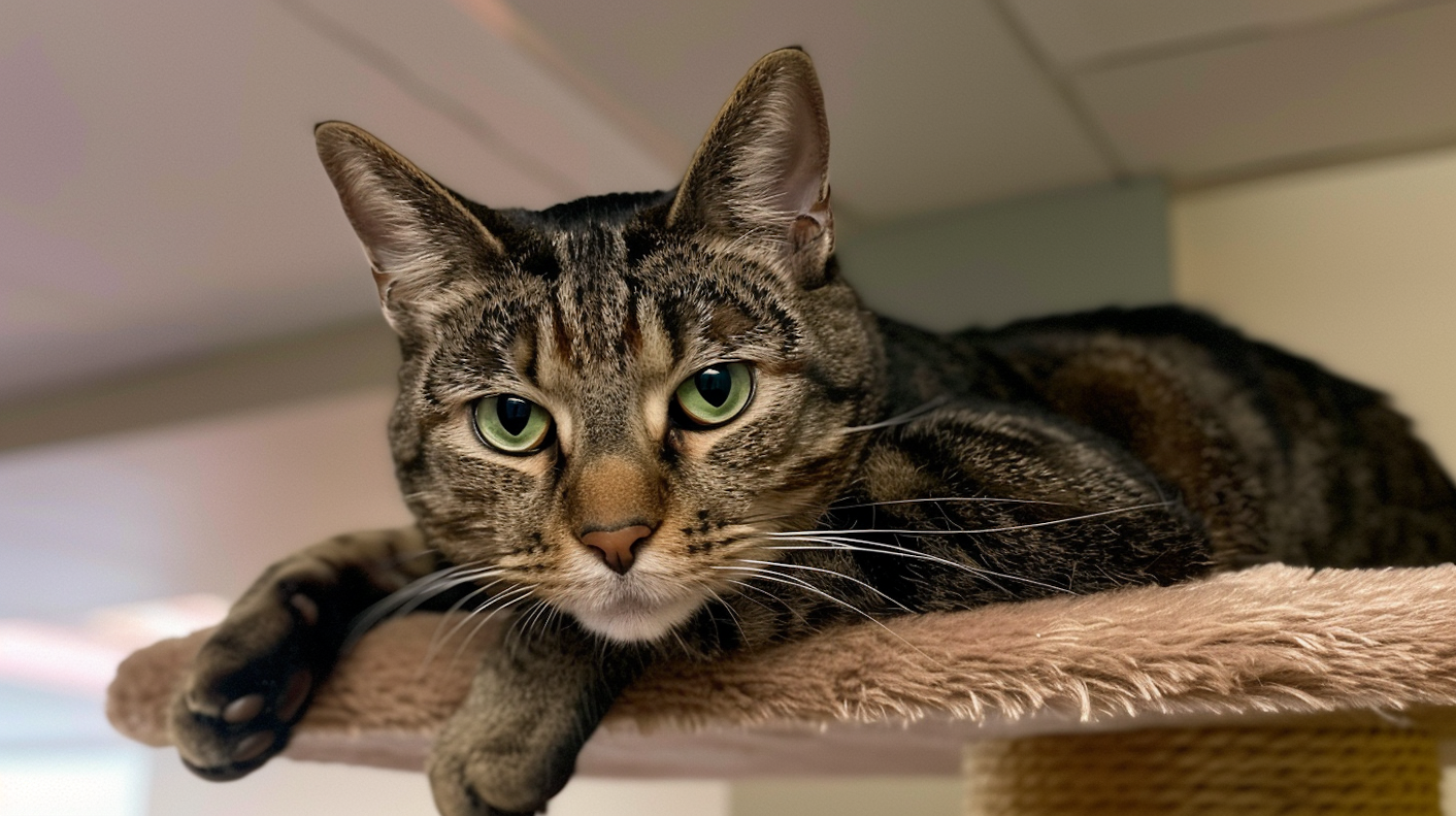 Close-up of a Tabby Cat