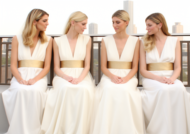 Serenity in Symmetry: The Bridal Ensemble