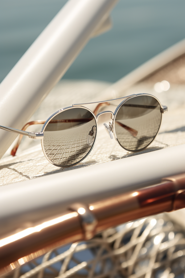 Sophisticated Seascape Reflection Sunglasses