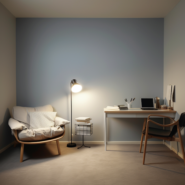 Modern Minimalist Study