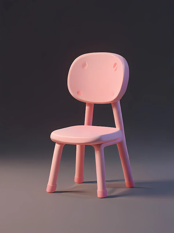 Modern Pink Chair
