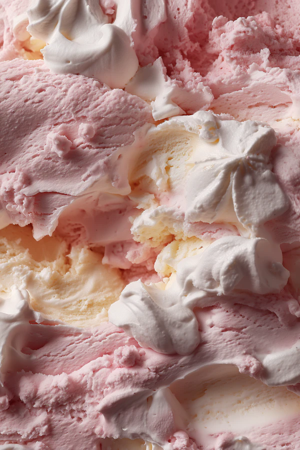 Creamy Ice Cream Close-Up