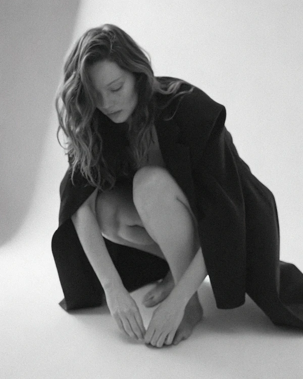 Contemplative Woman Portrait