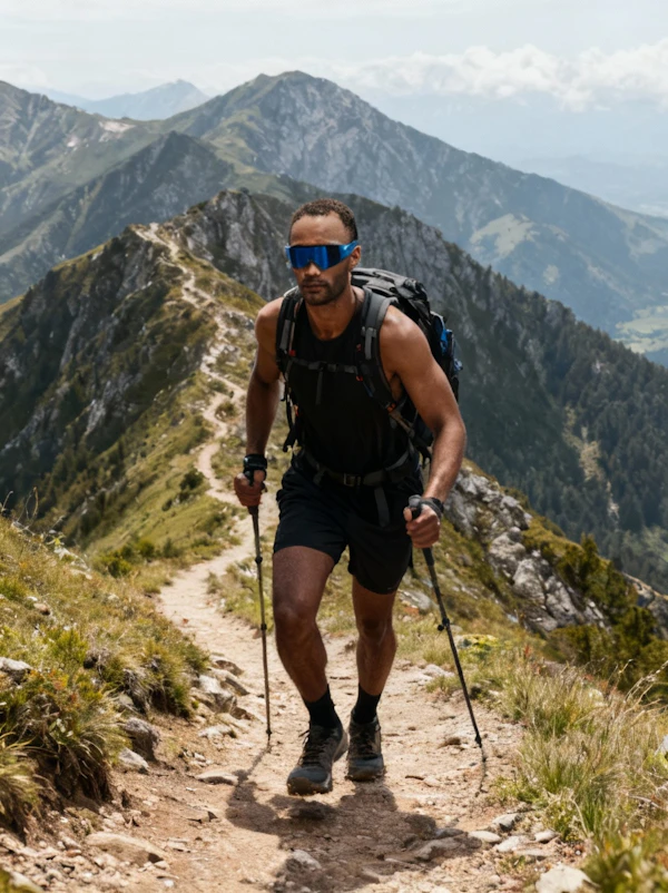 Mountain Trail Hiker