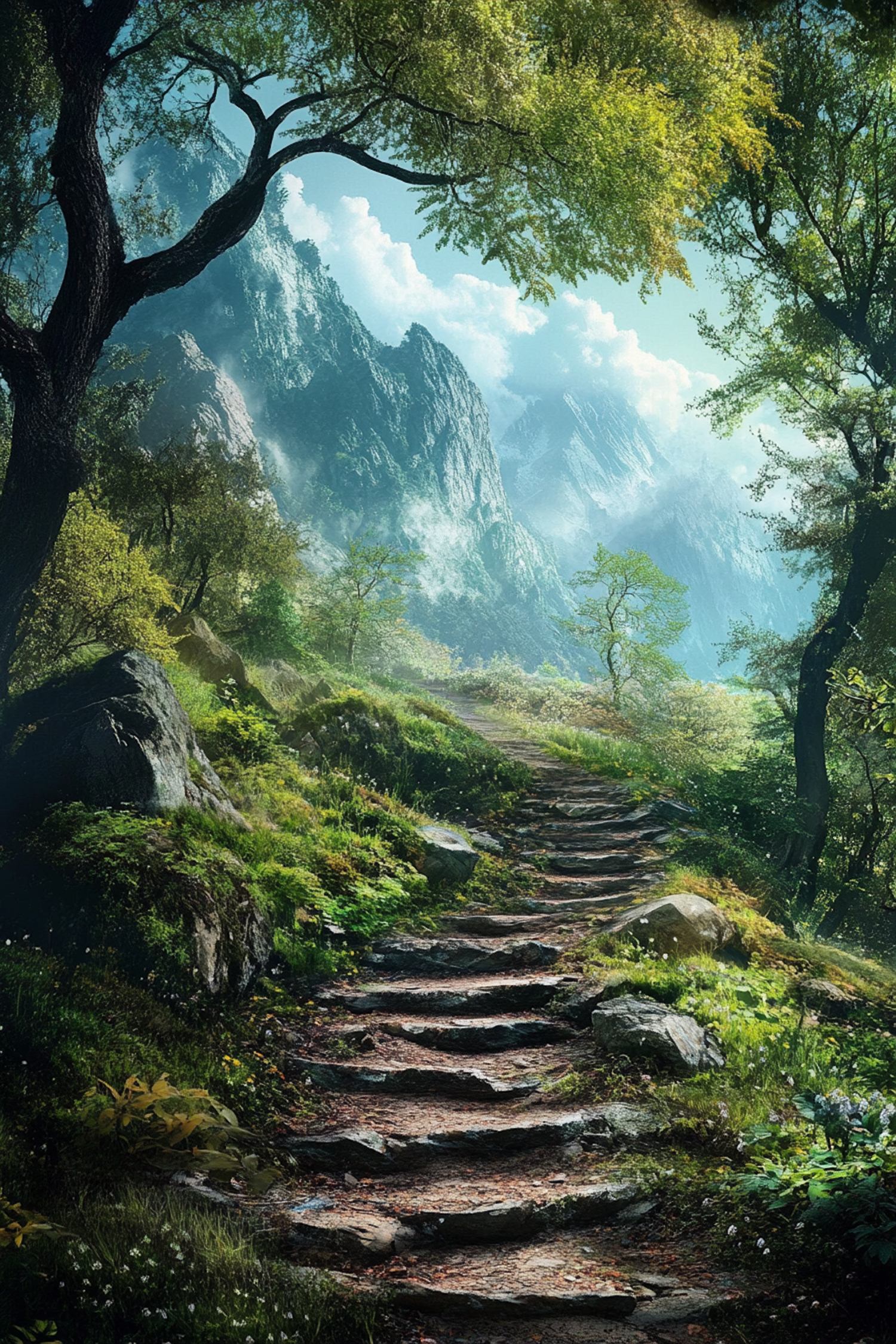 Serene Forest Path