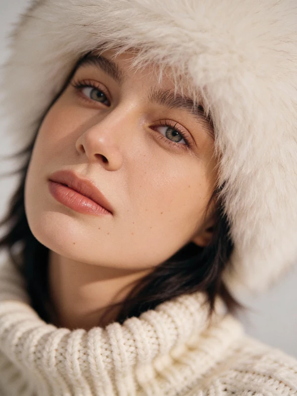 Cozy Winter Portrait