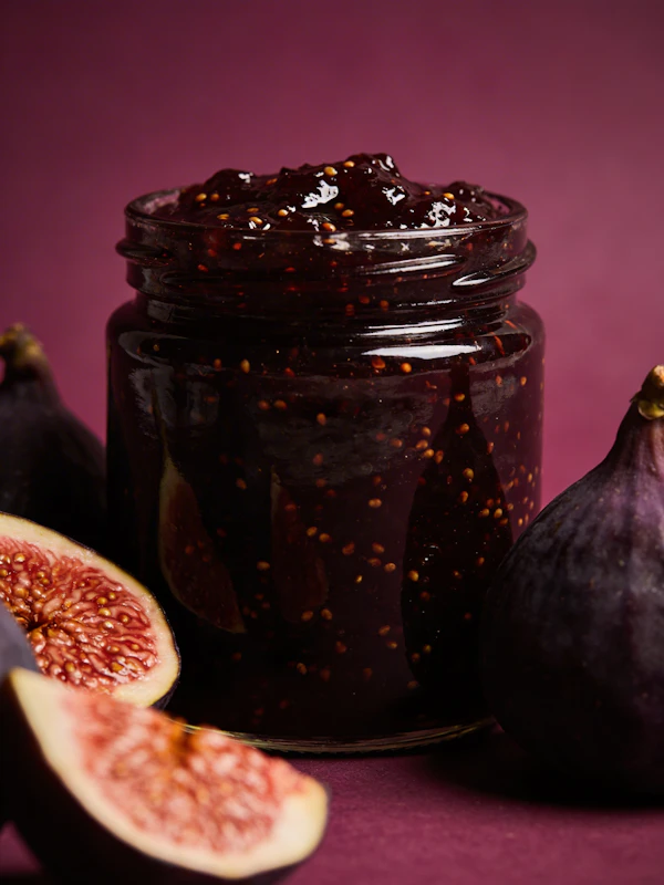 Fig Jam and Fresh Figs