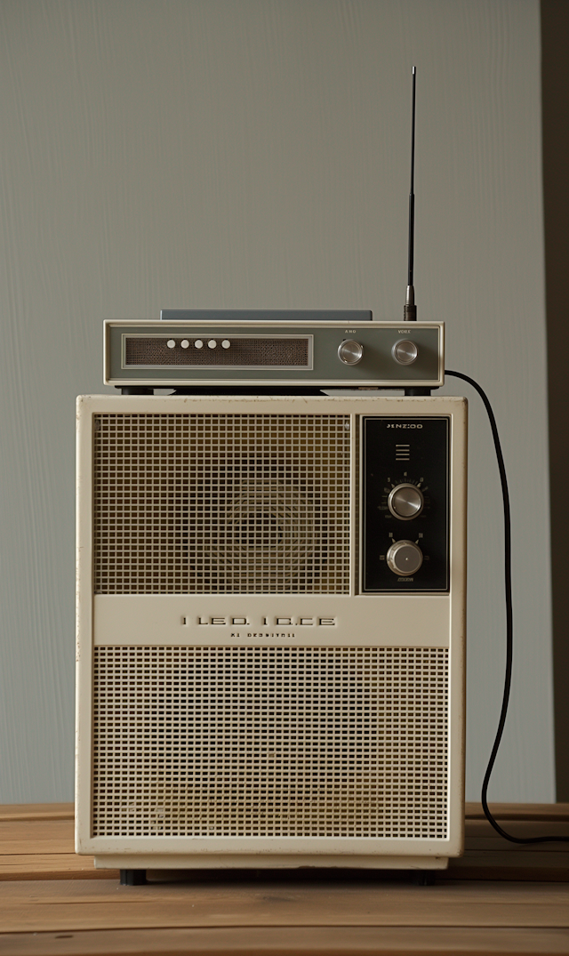 Vintage Radio and Amplifier