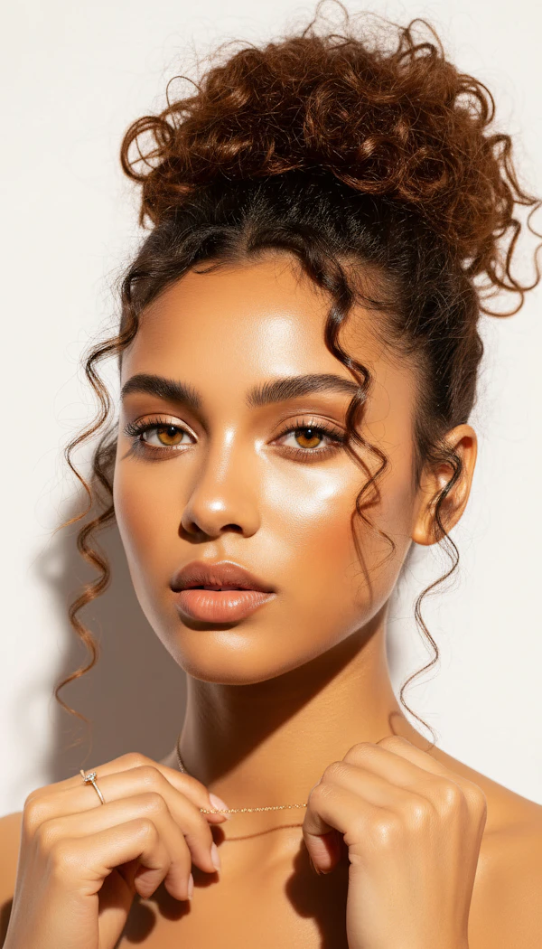 Radiant Woman Portrait