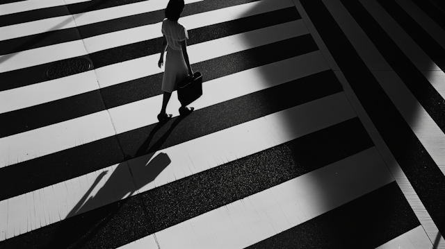 Zebra Crossing Solitude