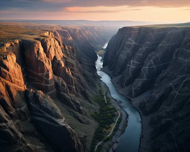 Sunlit Canyon Serpentine