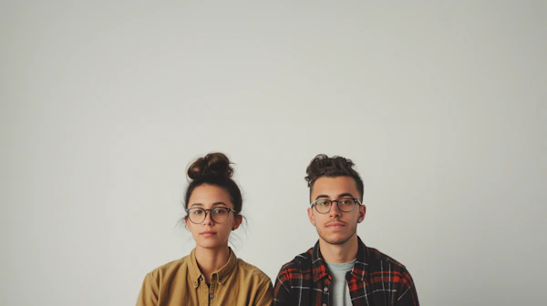 Contemplative Duo in Symmetry