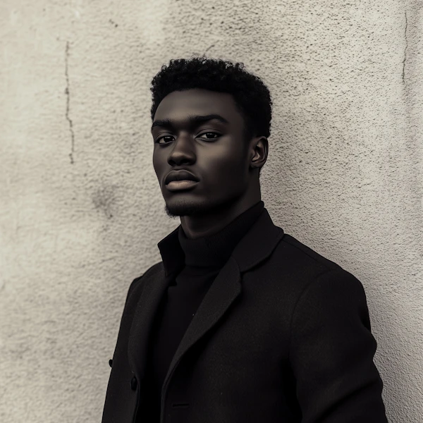 Confident Black Man Portrait