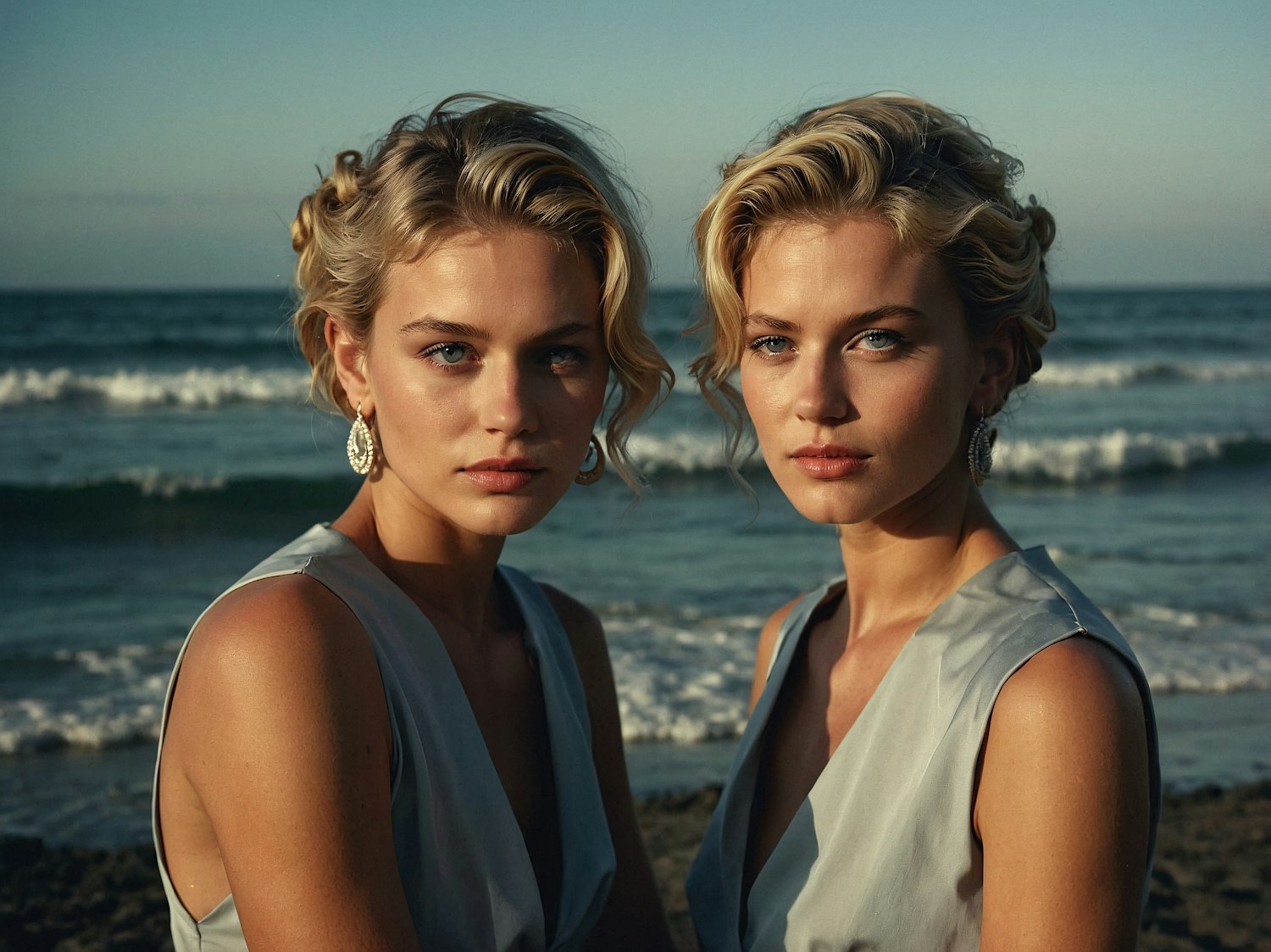 Two Women on the Beach