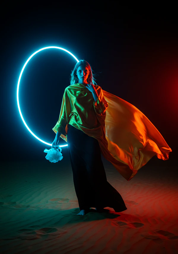 Surreal Woman Portrait