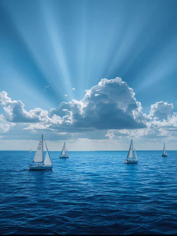 Serene Ocean Scene