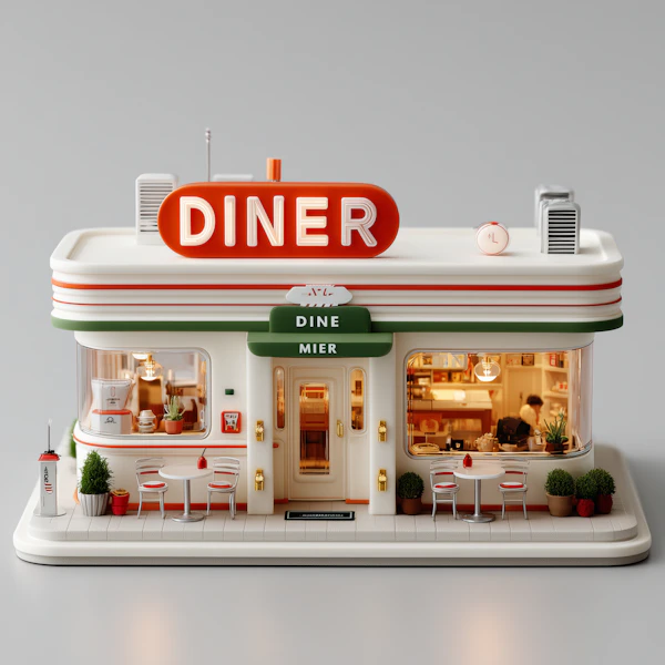 Retro Diner Model
